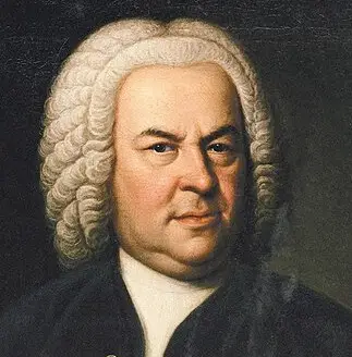 johann sebastian bach klein quadratisch